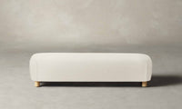 The Perry Bench - Belgian Linen Egret