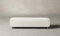 The Perry Bench - Belgian Linen Egret