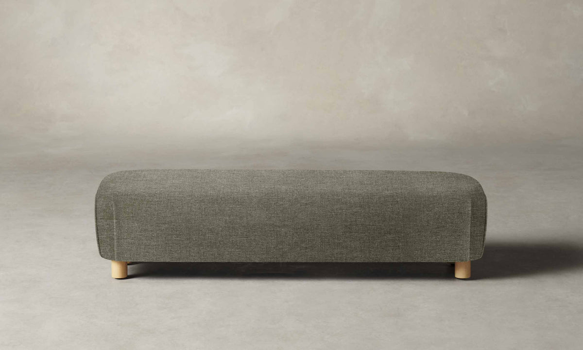 The Perry Bench - Heritage Belgian Linen Thyme