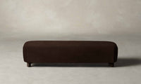 The Perry Bench - Italian Brushed Wool Cocoa