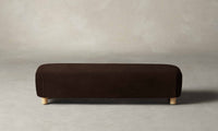 The Perry Bench - Italian Brushed Wool Cocoa