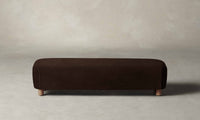 The Perry Bench - Italian Brushed Wool Cocoa