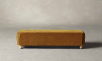 The Perry Bench - Mohair Amber