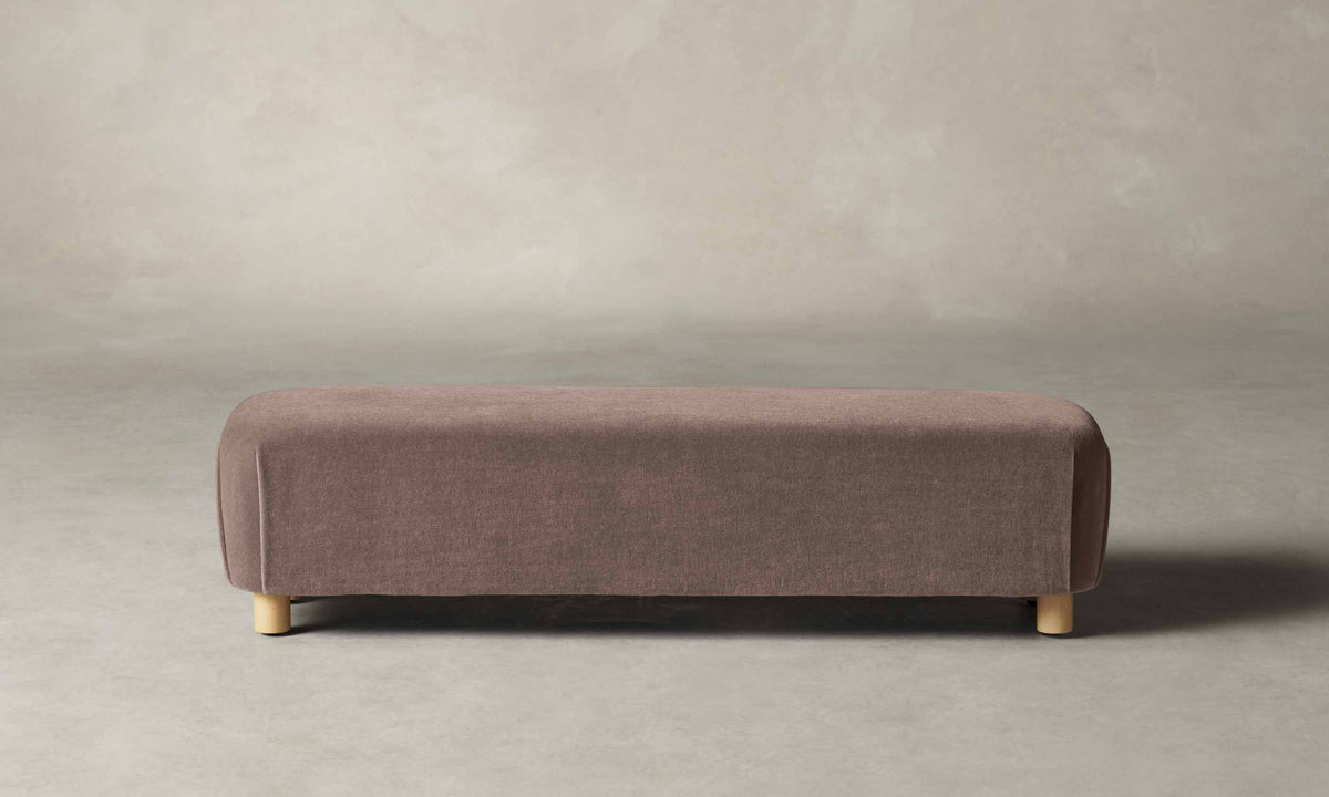 The Perry Bench - Mohair Peony
