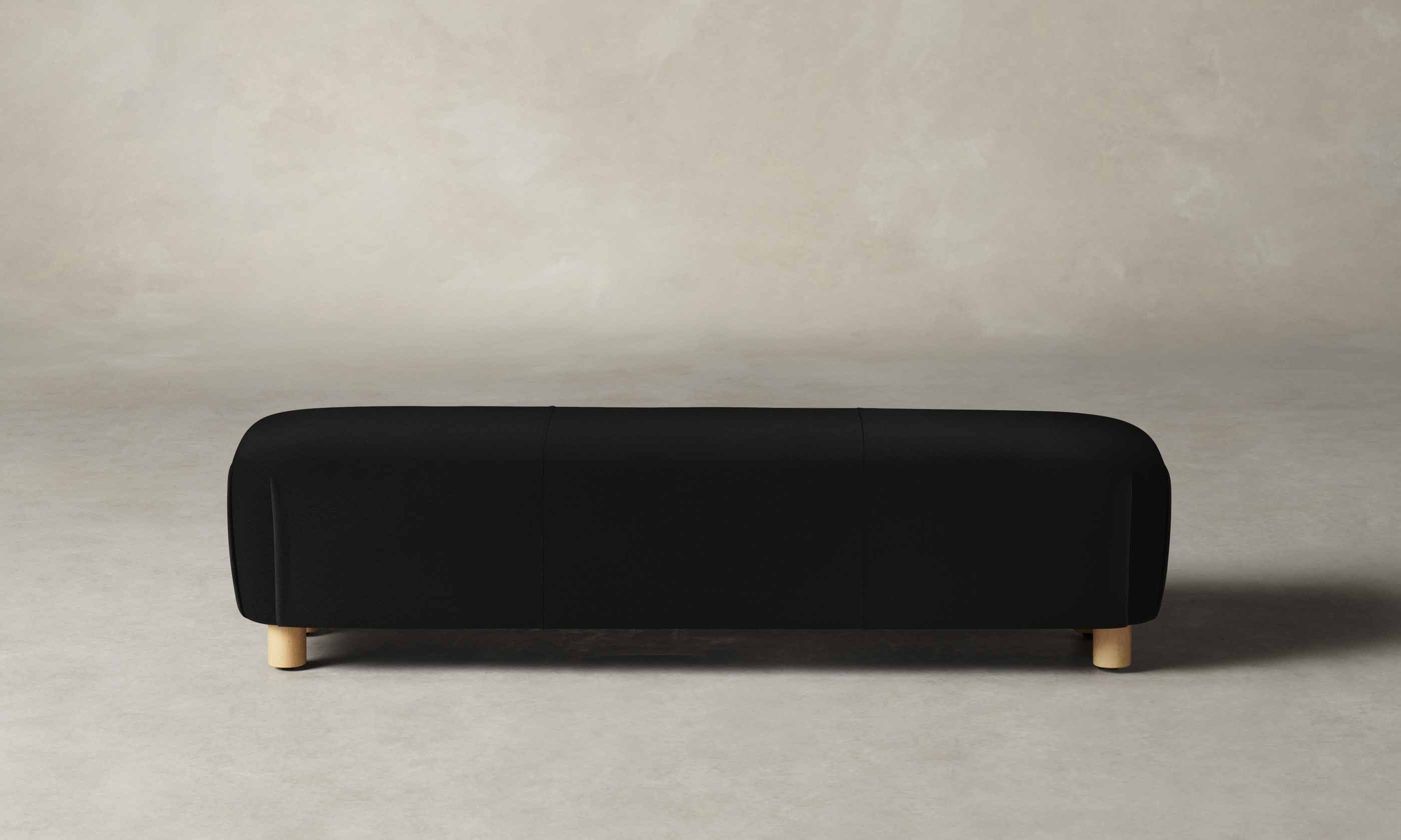 The Perry Bench - Pebbled Leather Ink – Maiden Home