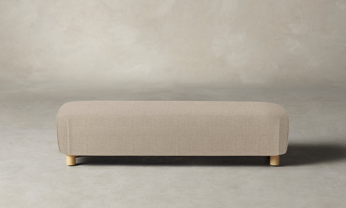 The Perry Bench - Performance Textural Weave Savanna