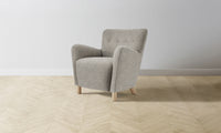 The Perry Chair - Belgian Linen Agate