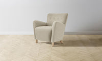 The Perry Chair - Belgian Linen Alder