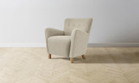 The Perry Chair - Belgian Linen Alder