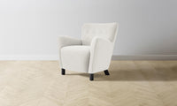 The Perry Chair - Belgian Linen Egret