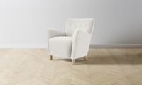 The Perry Chair - Belgian Linen Egret