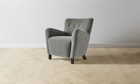 The Perry Chair - Merino Granite