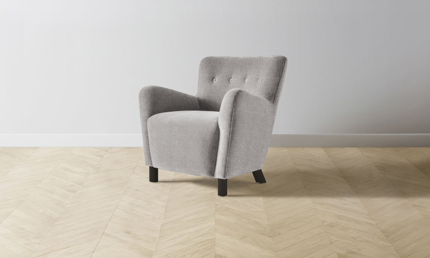 The Perry Chair - Merino Heather Grey