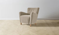 The Perry Chair - Merino Wheat