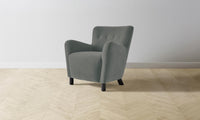 The Perry Chair - Mohair Fog