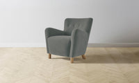 The Perry Chair - Mohair Fog