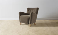 The Perry Chair - Mohair Mink