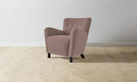 The Perry Chair - Mohair Peony