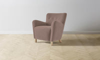 The Perry Chair - Mohair Peony