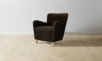 The Perry Chair - Nubuck Leather Espresso