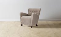 The Perry Chair - Nubuck Leather Fawn