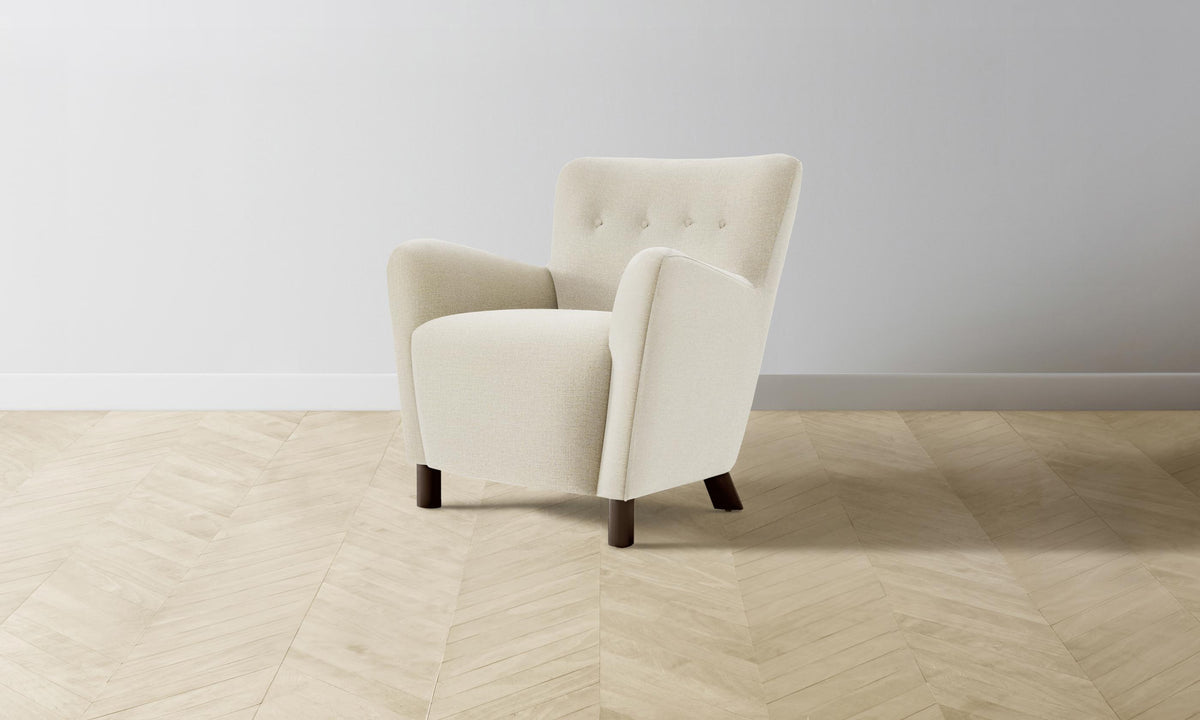 The Perry Chair - Performance Linen Weave Prairie