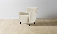 The Perry Chair - Performance Linen Weave Prairie