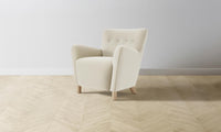 The Perry Chair - Performance Linen Weave Prairie