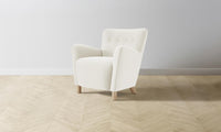 The Perry Chair - Performance Linen Weave Flour