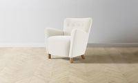 The Perry Chair - Performance Linen Weave Flour