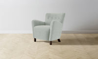 The Perry Chair - Performance Melange Weave Seaglass