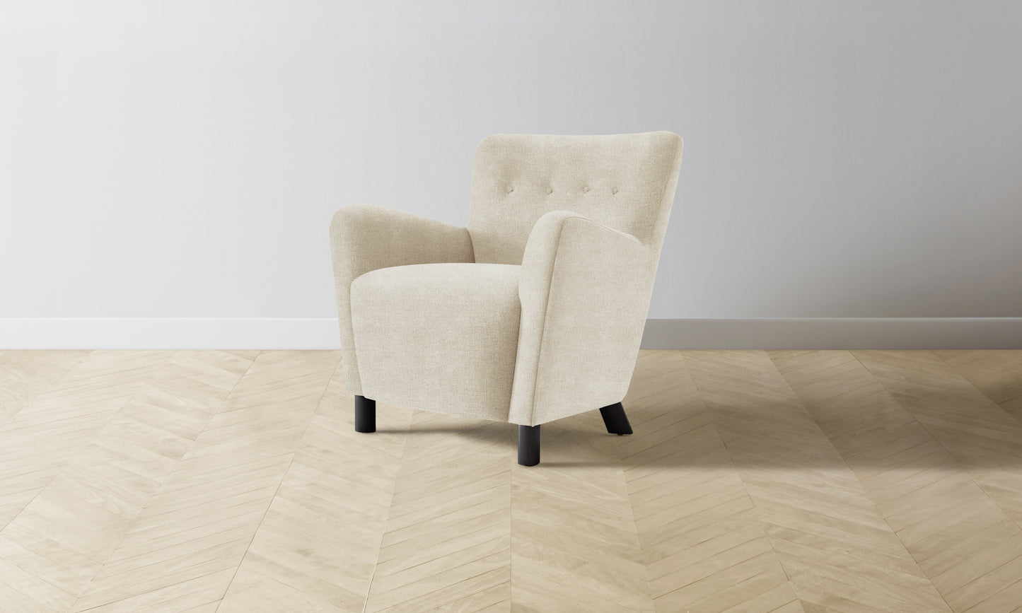 The Perry Chair - Performance Melange Weave Shell