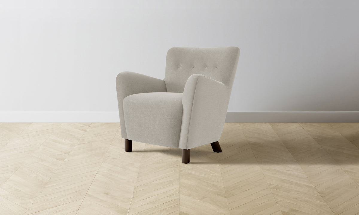 The Perry Chair - Performance Linen Weave Beige