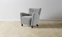 The Perry Chair - Performance Textured Tweed Alpine