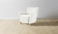 The Perry Chair - Performance Woven Chenille Lace