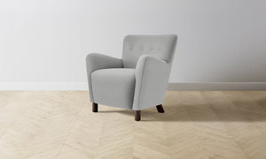 The Perry Chair - Performance Woven Chenille Rain