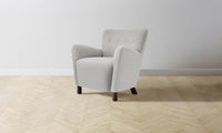 The Perry Chair - Performance Woven Chenille Steel