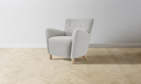 The Perry Chair - Performance Woven Chenille Steel