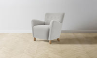 The Perry Chair - Performance Woven Chenille Steel