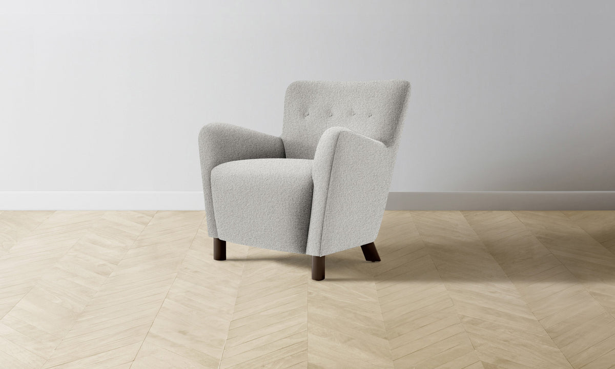 The Perry Chair - Woolen Bouclé Cliff