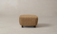 The Perry Ottoman - Belgian Linen Chai