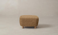 The Perry Ottoman - Belgian Linen Chai