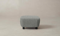 The Perry Ottoman - Merino Granite