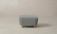 The Perry Ottoman - Merino Granite