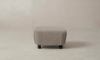 The Perry Ottoman - Merino Wheat