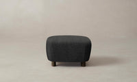 The Perry Ottoman - Performance Tweed Char