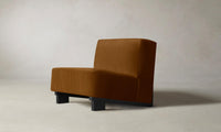 The Remsen Chair - Mohair Brown Sugar