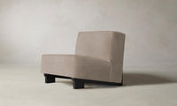 The Remsen Chair - Nubuck Leather Fawn