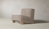 The Remsen Chair - Nubuck Leather Fawn