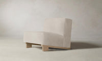 The Remsen Chair - Nubuck Leather Sail